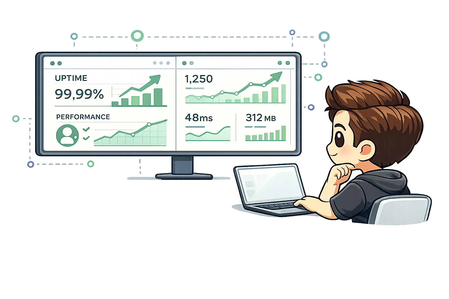 Reporting and analytics dashboards