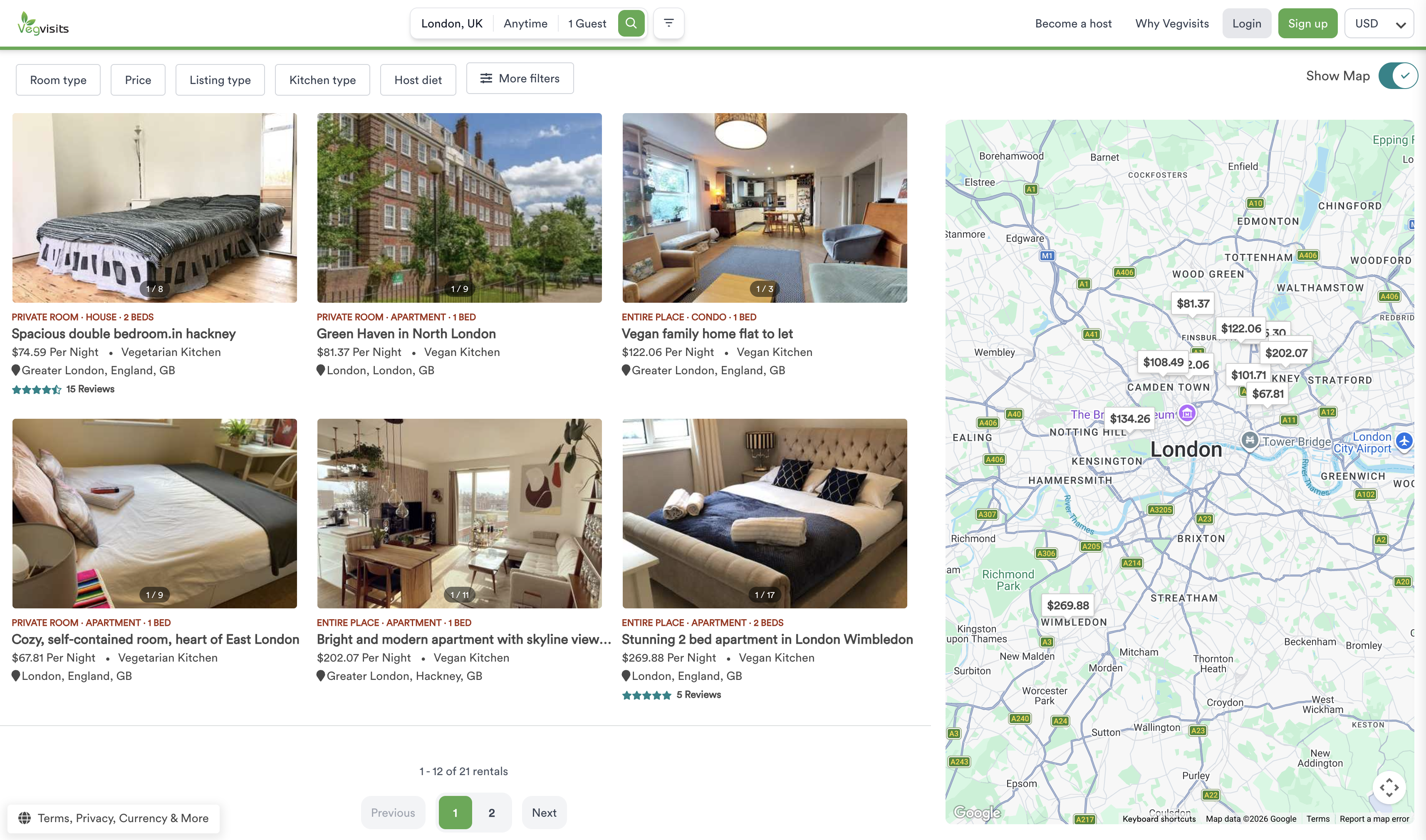 VegVisits – image 2